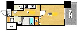 S-RESIDENCE国泰寺一丁目 1Kの間取図画像