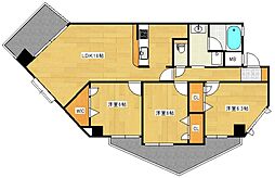 シャングリーラ2 3LDKの間取図画像