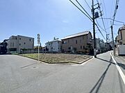 全区画プランニングしやすいキレイな整形地周辺は街灯が整備されており、お子様や、帰りが遅い時間でも安
