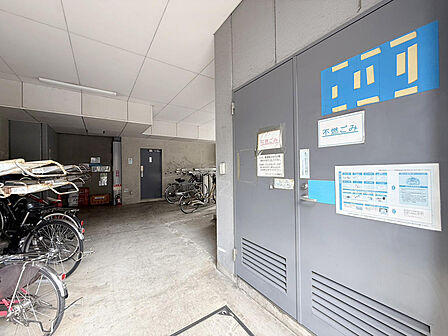 ゴミ置き場も完備。環境に優しく、快適な生活が続きます。マンションライフを満喫しましょう。