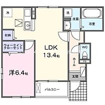 カーサ　カーロ  ｜ 愛知県豊川市市田町上新屋（賃貸アパート1LDK・1階・47.41㎡） その2