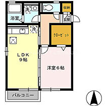 モナリエローザ  ｜ 愛知県豊川市八幡町宮下（賃貸アパート1LDK・1階・40.29㎡） その2