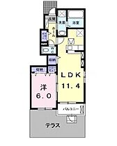 プティ・フォレ  ｜ 愛知県豊川市西香ノ木町1丁目（賃貸アパート1LDK・1階・44.22㎡） その2