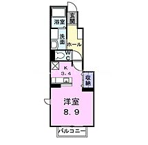 サニーブレイン  ｜ 愛知県豊川市西口町2丁目（賃貸アパート1R・1階・33.15㎡） その2