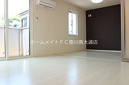 ルミエール　Ｂ 1階1LDKのリビング/ダイニング