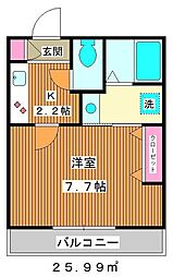 メゾン ドゥ ルミエール 3階/-
