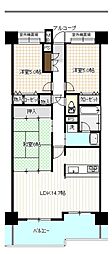グラン・コート南橋本 3LDKの間取図画像