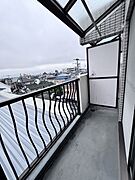 バルコニーは2か所あります。