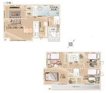 間取り：間取り/4LDK　敷地面積126.45ｍ2(約38.25坪)　建物面積100.60ｍ2(約30.43坪)