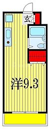 G-1BLDG.本中山 ワンルームの間取図画像