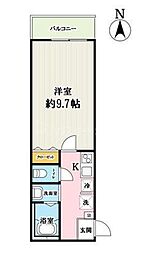 間取図画像 1K