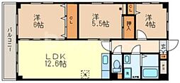 Acseedsgrande越谷南 3LDKの間取図画像