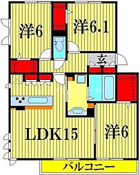 ロイジェントパークス レイクタウンIIK 2階