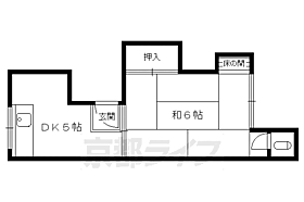 京都府京都市左京区高野竹屋町（賃貸アパート1DK・2階・21.00㎡） その2