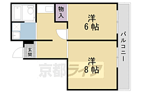 コーポ池端 201 ｜ 京都府京都市北区大将軍南一条町（賃貸マンション2K・2階・40.00㎡） その2