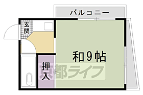 京都府京都市左京区高野清水町（賃貸マンション1K・3階・27.00㎡） その2