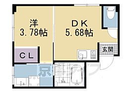 京都府京都市左京区浄土寺西田町（賃貸マンション1DK・3階・23.00㎡） その2