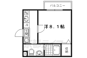 京都府京都市左京区修学院大林町（賃貸マンション1K・2階・24.77㎡） その2