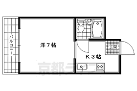 京都府京都市北区西賀茂坊ノ後町（賃貸マンション1K・1階・19.00㎡） その2