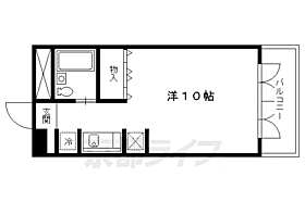 京都府京都市左京区下鴨東本町（賃貸マンション1K・6階・26.98㎡） その2