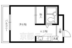 メゾン・ド・洛花 203 ｜ 京都府京都市上京区上立売町（賃貸マンション1K・2階・19.28㎡） その2