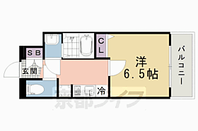 京都府京都市中京区壬生賀陽御所町（賃貸マンション1K・5階・23.25㎡） その2