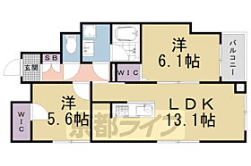 京都府京都市中京区薬師町（賃貸マンション2LDK・2階・57.72㎡） その2