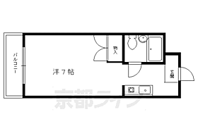 京都府京都市左京区岩倉北桑原町（賃貸マンション1K・3階・18.00㎡） その2