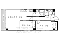 サワラビ御所4階17.5万円