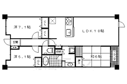 Ｊ．ＧＲＡＮ　ＴＨＥ　ＨＯＮＯＲ下鴨糺の森 1階/-