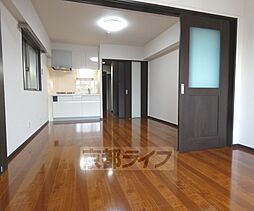 上御所エクセル三宅 4階1LDKのリビング/ダイニング