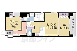 リーガル京都堀川中立売II 6階/-