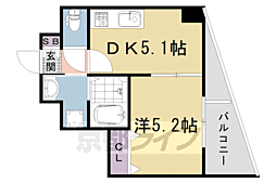 ARCA西京極 6階/-