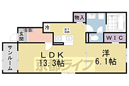 京都地下鉄東西線 東野駅 徒歩13分 1階/-