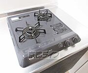 2口コンロで料理がしやすい