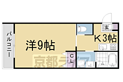 京都地下鉄東西線 椥辻駅 徒歩9分 1階/-