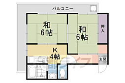 ハイツ嵯峨野 3階