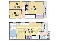 久世高田町貸家