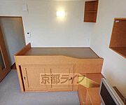 ベッドついてます