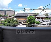 北のバルコニも視界が開けていますね。