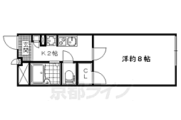 京都地下鉄東西線 東野駅 徒歩20分 2階/-