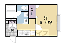 ロザージュ　西京極 2階/-