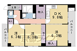 京都市営烏丸線 松ヶ崎駅 徒歩9分 2階/-