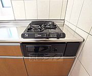 二口コンロで料理も作りやすいです。
