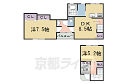 太秦乾町貸家 1階