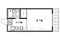サンハイツ北山2階3.3万円
