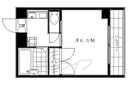 ハートランド227 1Kの間取図画像