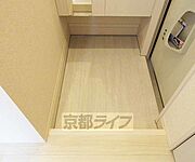 広め玄関です・