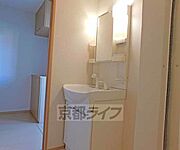 大きな洗面台