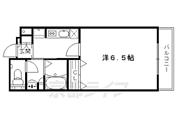 マンションロードウェイ 1Kの間取図画像